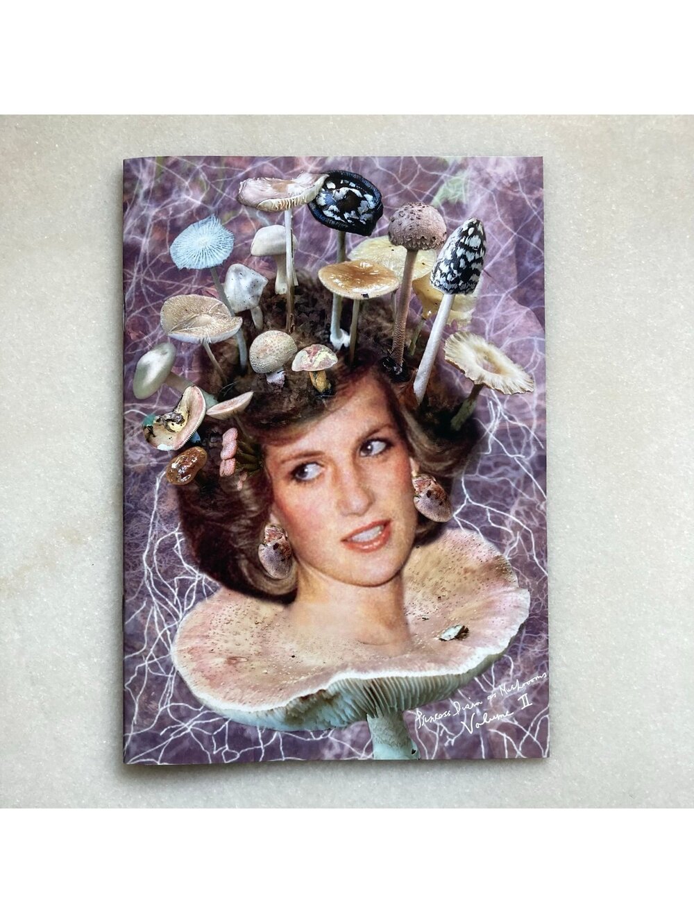 Princess Diana as Mushrooms Zine Art Book Photo Book Lulu Williams Vol 2